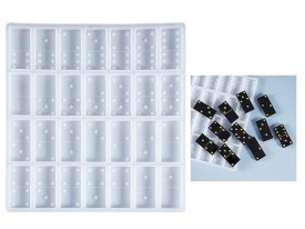 Molde silicona DOMINO